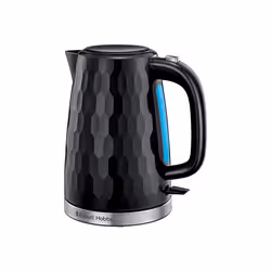 Russell Hobbs 26051 Cordless Electric Kettle - Contemporary Honeycomb Design with Fast Boil and Boil Dry Protection, 1.7 Litr ...