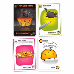 Exploding Kittens - Card Game in Spanish - EKIEK01ES