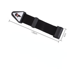 Car Child Seat Belt Adjustment and Fixation Anti-stroke Belt Simple and - black 1pc