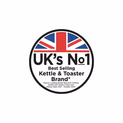 4-Slice Toaster 21651-Black, Plastic, Black & 26051 Cordless Electric Kettle Contemporary Honeycomb Design with Fast Boil and Boil Dry Protection