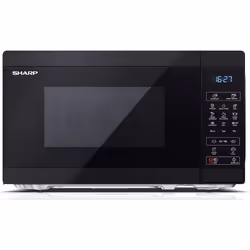 SHARP YC-MG02U-B Compact 20 Litre 800W Digital Microwave with 1000W Grill