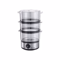Russell Hobbs Food Collection Compact Food Steamer 14453, 7 L - Brushed Stainless Steel [Energy Class A]