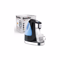 Breville HotCup Hot Water Dispenser | 3kW Fast Boil |1.5L | Energy-Efficient | Gloss Black [VKJ142]
