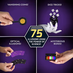 NATIONAL GEOGRAPHIC Mega Magic Set - More Than 75 Magic Tricks for Kids to Perform with Step-by-Step Video Instructions