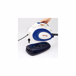 Polti PTGB0049 Vaporetto Go Steam Cleaner, 3.5 Bar, kills and eliminates 99.99% * of viruses, germs and bacteria, White/Blue, 28.5 cm*35.0 cm*28.0 cm
