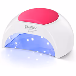 SUNUV UV Nail Lamp, 48W Professional UV Light for Gel Nails with Timer and Sensor