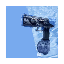 Ice Explosion Electric Water Gun Continuous Automatic High Pressure Strong - blue