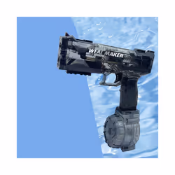 Ice Explosion Electric Water Gun Continuous Automatic High Pressure Strong - blue