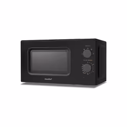 COMFEE' 700W 20L Black Microwave Oven With 5 Cooking Power Levels, Quick Defrost Function, And Kitchen Manual Timer - Compact ...
