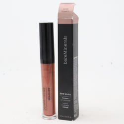 Bareminerals Gen Nude Patent Lip Lacquer  0.12oz/3.7ml New With Box - Rose Quartz