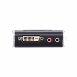ATEN 2-Port USB DVI/Audio Cable KVM Switch with Remote Port Selector