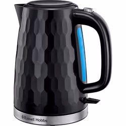 Russell Hobbs 26051 Cordless Electric Kettle - Contemporary Honeycomb Design with Fast Boil and Boil Dry Protection, 1.7 Litr ...