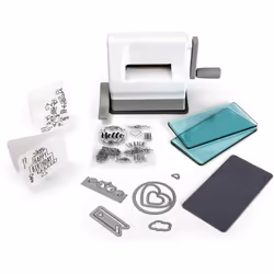 Sizzix Sidekick Manual Die Cutting and Embossing Machine Starter Kit 661770, 6.35cm (2.5") Opening