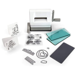 Sizzix Sidekick Manual Die Cutting and Embossing Machine Starter Kit 661770, 6.35cm (2.5") Opening