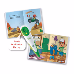 LeapFrog Tag Book: Disney Handy Manny's Motorcycle Adventure (Works with LeapReader)