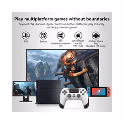 P06 Wireless BT5.0 Gamepad for PS4 PS5 Switch Console Gaming Controller - A0406-15