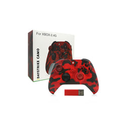 2.4G Wireless Gamepad For Xbox One Six Axis Vibration with Turbo Game - Camo Red