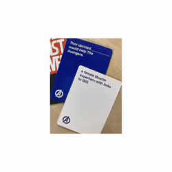 Game Against Marvel 942 Playing Cards Game : UK Edition