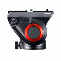 Manfrotto MVH500AH tripod head Black Aluminium 3/8"