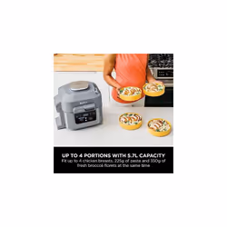Ninja Speedi 10-in-1 Rapid Cooker, Air Fryer and Multi Cooker, 5.7L, Meals for 4 in 15 Minutes, Air Fry, Steam, Grill, Bake, Roast, Sear, ON400UK