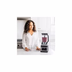 Ninja 3-in-1 Food Processor and Blender with Auto-iQ [BN800UK] 1200W, 1.8 L Bowl, 2.1L Jug, 0.7 L Cup, Black/Silver