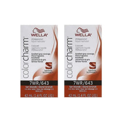 7WR Tan Blonde Wella Color Charm Permanent Haircolor - 7WR â pack of 2