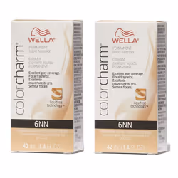 Wella Color Charm Permanent Liquid Haircolor - 6NN â pack of 2