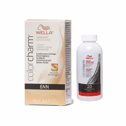 3.6oz ) Wella Color Charm Permanent Liquid Haircolor - 6NN + Developer (Vol. 20