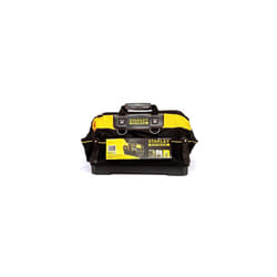 STANLEY FATMAX Technician Tool Bag, Heavy Duty 600 Denier and Leather, Multifunctional Tool Storage Organiser, 18 Inch, 1-93-950