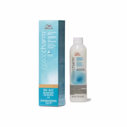 ) Wella Color Charm 8N Light Natural Blonde Demi â Permanent Haircolor - 8N + Activating Lotion (7.8oz