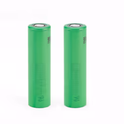 Sony Murata VTC5 INR 18650 2600mAh 3.6V High-Drain 20A Lithium Ion (Li-ion) Unprotected Flat Top Batteries With Battery Case - 4 PACK