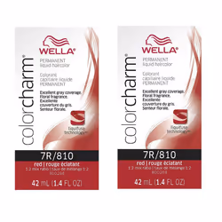 7R Red Wella Color Charm Permanent Haircolor - 7R â pack of 2
