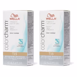 Wella Blonde Colour Charm | Permanent Liquid Hair Toners - 2pk Pale Beige Blonde