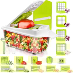 Vegetable Cutter Fruit Cutter 23 Pieces Vegetable Choppers Mandolin Slicer Onion Chopper Food ChopperÂ
