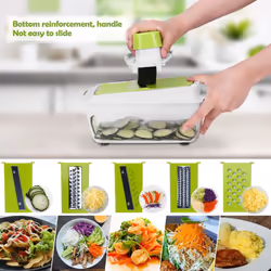 Vegetable Cutter Fruit Cutter 23 Pieces Vegetable Choppers Mandolin Slicer Onion Chopper Food ChopperÂ