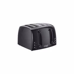 4-Slice Toaster 21651-Black, Plastic, Black & 26051 Cordless Electric Kettle Contemporary Honeycomb Design with Fast Boil and ...