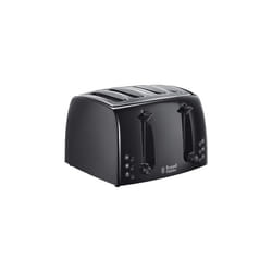 4-Slice Toaster 21651-Black, Plastic, Black & 26051 Cordless Electric Kettle Contemporary Honeycomb Design with Fast Boil and Boil Dry Protection