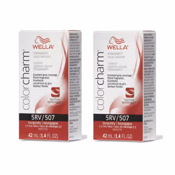 5RV Burgundy Wella Color Charm Permanent Haircolor - 5RV â pack of 2