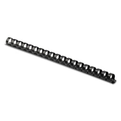 Fellowes 52325 Plastic Comb Bindings  3/8-Inch   41-55 Sht Capacity 100/PK BK