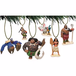 Disney Moana 6 pc Ornament Set