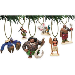 Disney Moana 6 pc Ornament Set