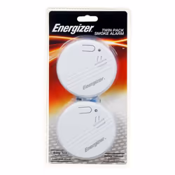 Energizer Smoke Detector Optical Fire Alarm - Twin Pack