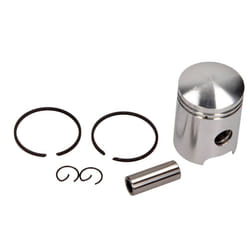 RMS 10 009 0521 Piston 38.4 with piston rings with piston ring carrier