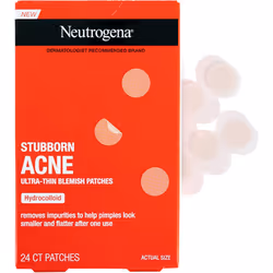 Neutrogena Stubborn Acne Ultra-Thin Blemish Pimple Patches - 24 Count