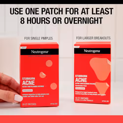 Neutrogena Stubborn Acne Ultra-Thin Blemish Pimple Patches - 24 Count