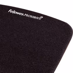 Fellowes Mouse Mat Wrist Support - PlushTouch Mouse Pad with Non Slip Rubber Base & Antibacterial Protection - Ergonomic Mouse Mat for Computer, Laptop, Home Office Use - Black - Additional view 8