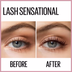 Maybelline New York Lash Sensational Volumizing and Thickening Mascara, Very Black, Duo Bundle
