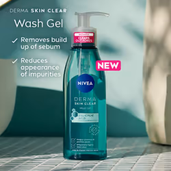 NIVEA Derma Skin Clear Wash Gel (150ml) 150ml