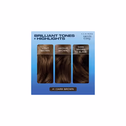 Clairol Nice'n Easy CrÃme Permanent Hair Dye, 4 Dark Brown, 230g