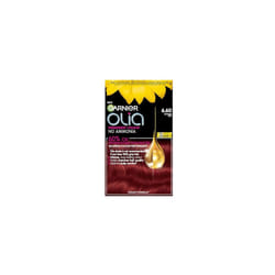 Garnier Olia Permanent Hair Dye, Up to 100% Grey Hair Coverage, No Ammonia, 60% Oils, Bold 6.60 Intense Red